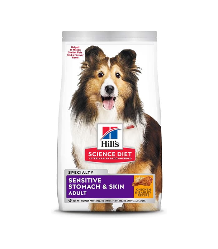 pet-product-dogs-food-1-0.jpg Hill's Science Diet Adult Sensitive Stomach & Sensitive Skin Chicken Recipe - Image 1