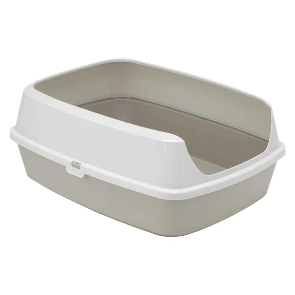 12_6ba4fe50-c143-42a7-aae7-f12801fef284_2000x.webp Moderna Maryloo Recycled Plastic Cat Litter Box, Warm Grey - Image 1