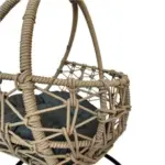 Esmee II Wicker Rope Hanging Pet Bed, Natural - Image 9