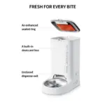 PETKIT Fresh Element Smart Feeder Solo, White - Image 4