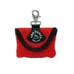 Tre Ponti Mesh Dog Poop Bag Holder, Red - Image 5