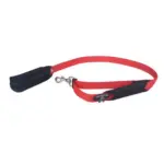 Tre Ponti Double Handled Dog Leash, Red - Image 6