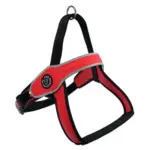 Tre Ponti Primo Adjustable Step In Dog Harness, Red - Image 5