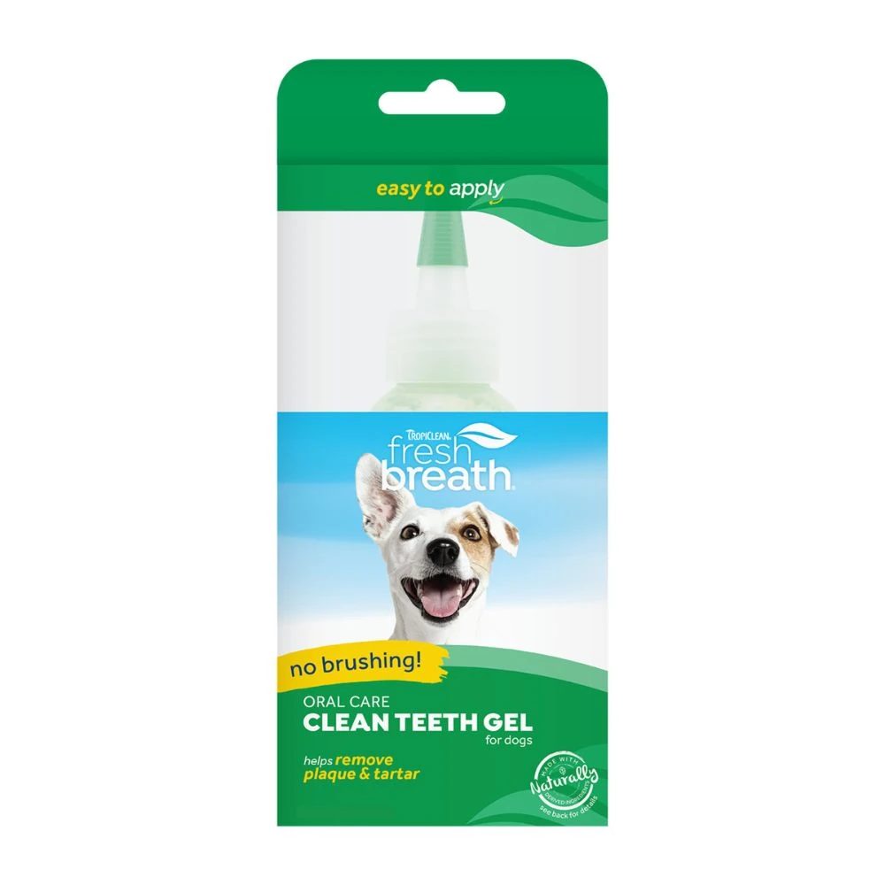 TimePet_-_1000_x_1000px_1_2000x.webp TropiClean Fresh Breath Oral Care Clean Teeth Gel for Dogs 59mL - Image 1