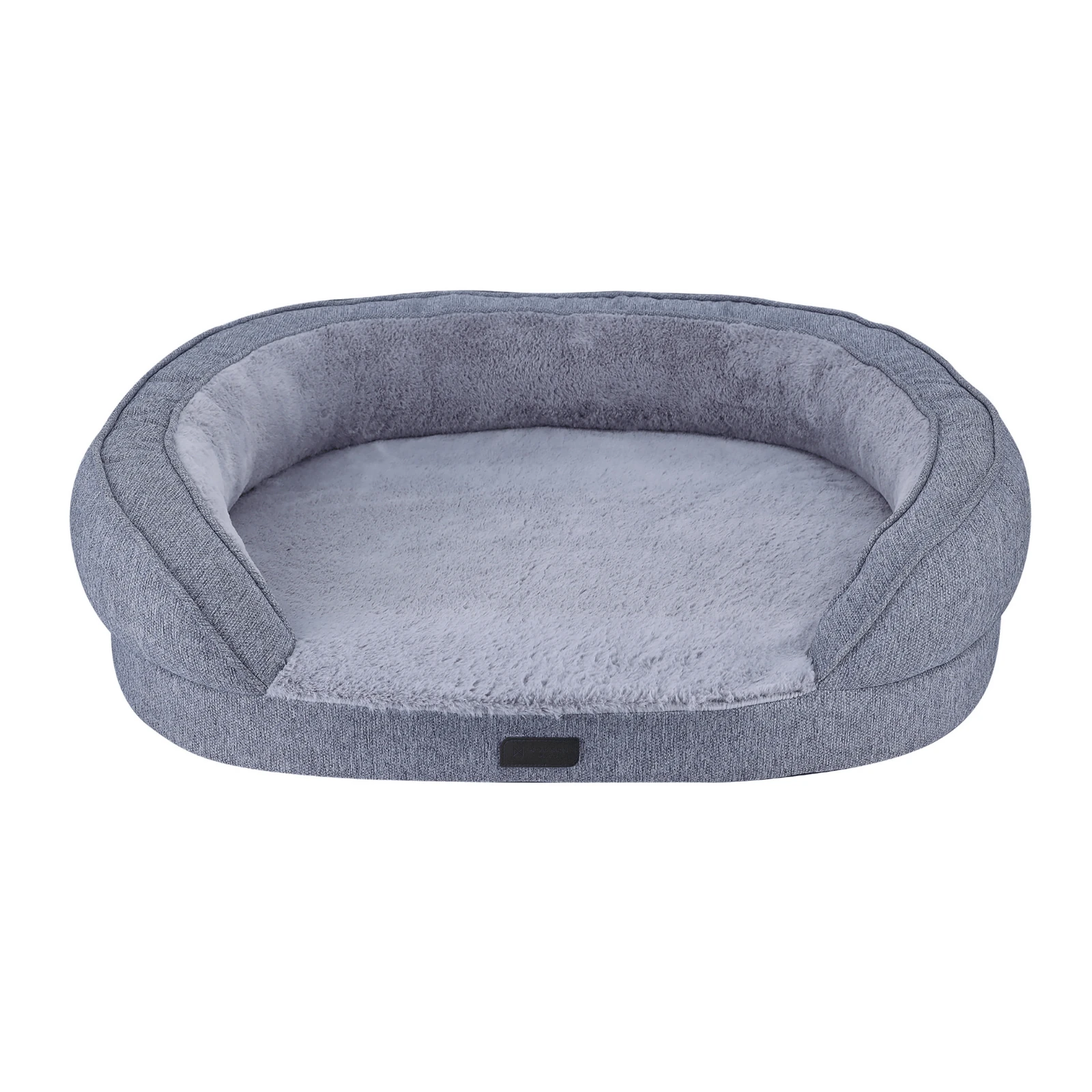 modern-pets-pet-bed-grey-rabbit-lounge-dog-bed-30449108746439_2000x.webp Grey Rabbit Lounge Dog Bed - Image 1