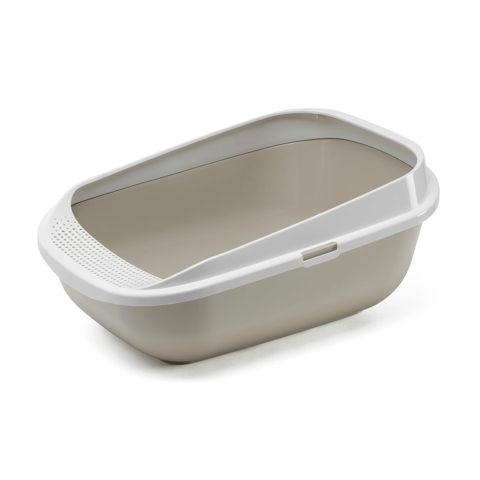 moderna-litter-box-moderna-comfy-step-cat-litter-tray-open-cat-toilet-warm-grey-7127945904231_2000x.webp Moderna Comfy Step Cat Litter Tray, Warm Grey - Image 1