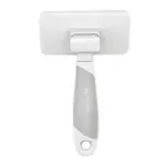 Self-cleaning Deshedding Brush with Soft Plastic Tips - Image 3