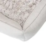 Dog Lounger Bed, Aspen Faux Fur - Image 4