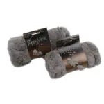 T&S Puppy Mink Dog Blanket, Warm Grey - Image 2